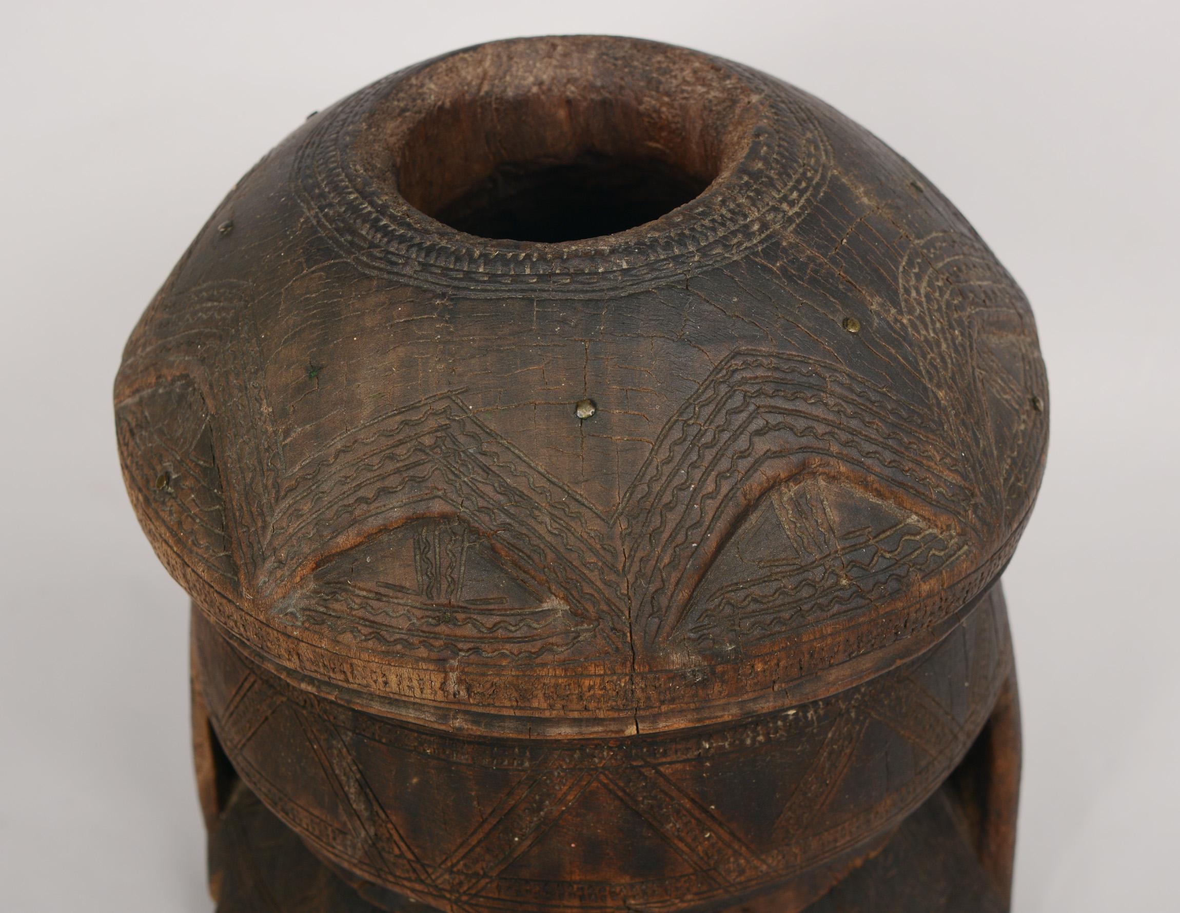 Antique African Bedouin Mortar For Sale 2