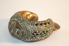 Antique African Bronze Bracelet Currency Bangle Tribal Artifact