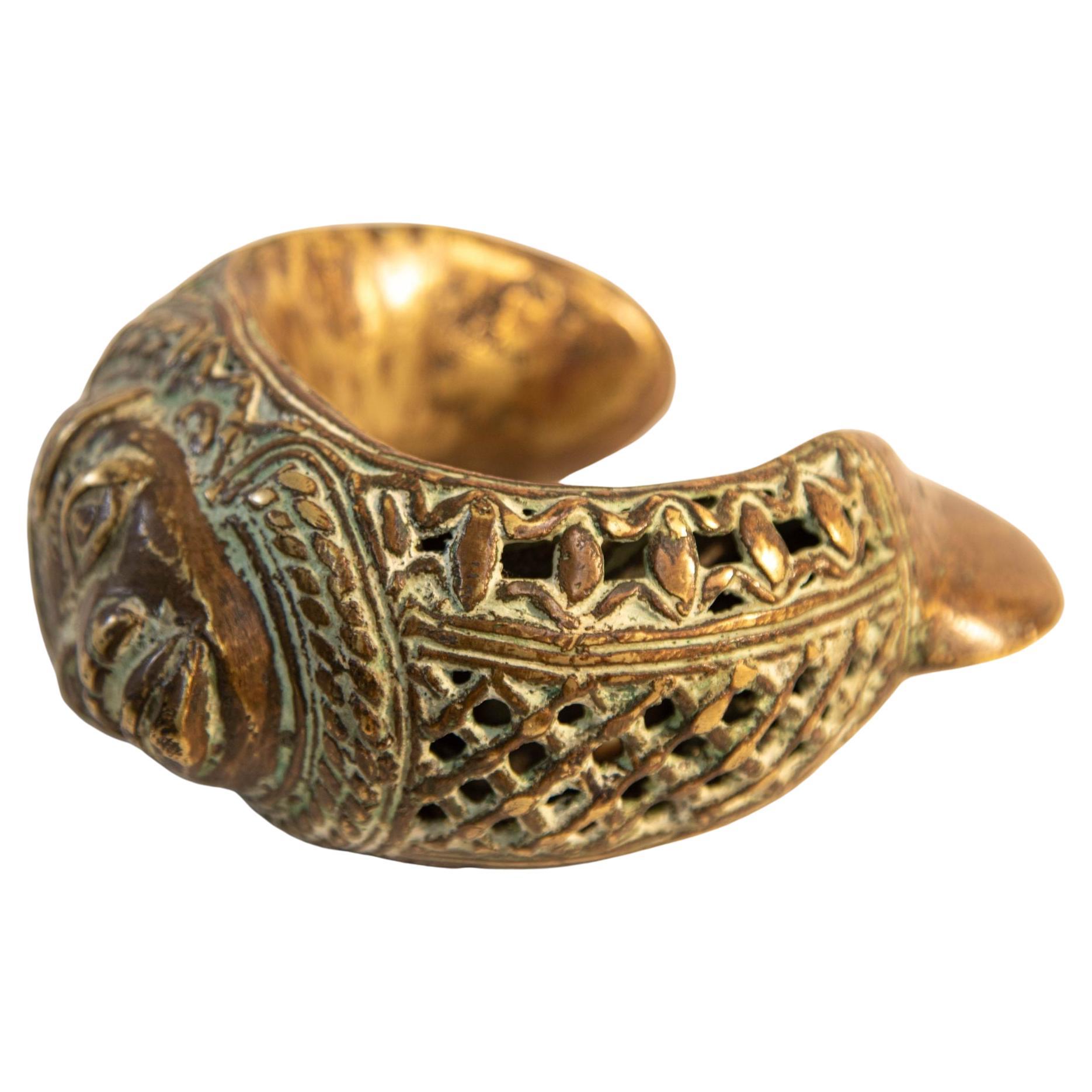 Antique African Bronze Bracelet Currency Bangle Tribal Artifact