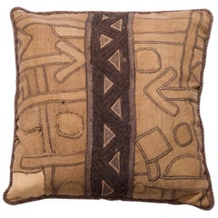 Antique African Kuba Pillow