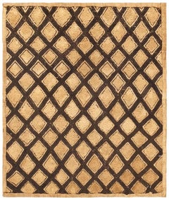 Antique African Kuban Mat 1'6" x 1'9"