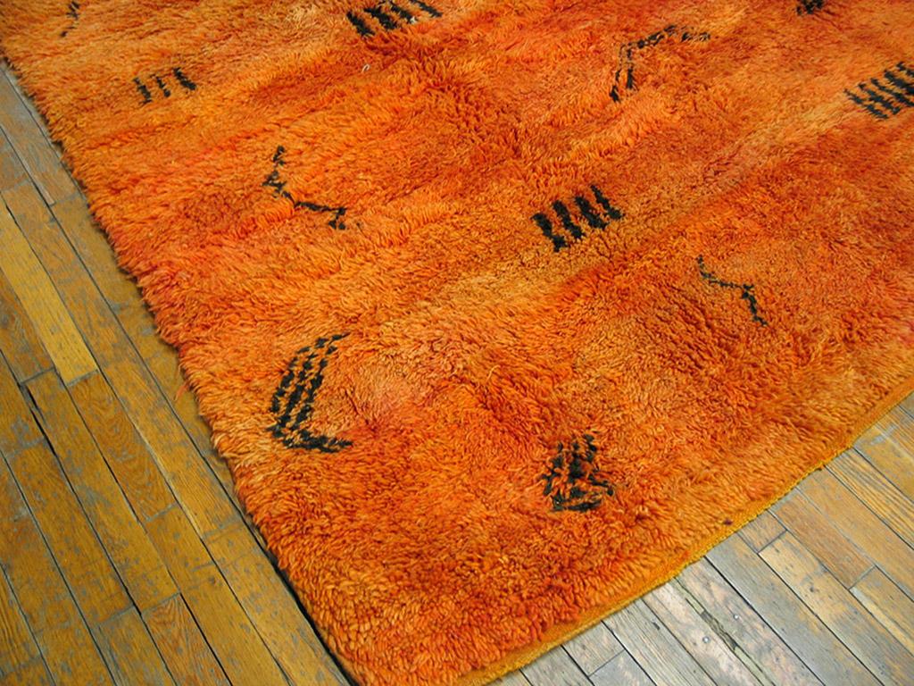 Hand-Knotted Antique African Moroccan Rug For Sale