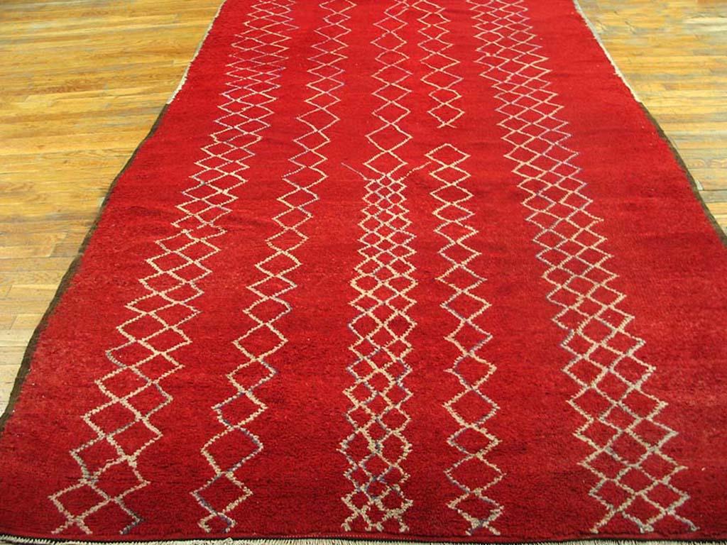 Vintage Moroccan Beni Ourain Carpet
5'10