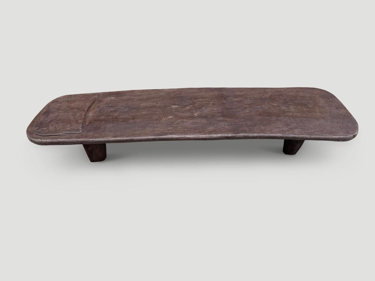 Antigua mesa de centro senufo africana Moderno orgánico en venta