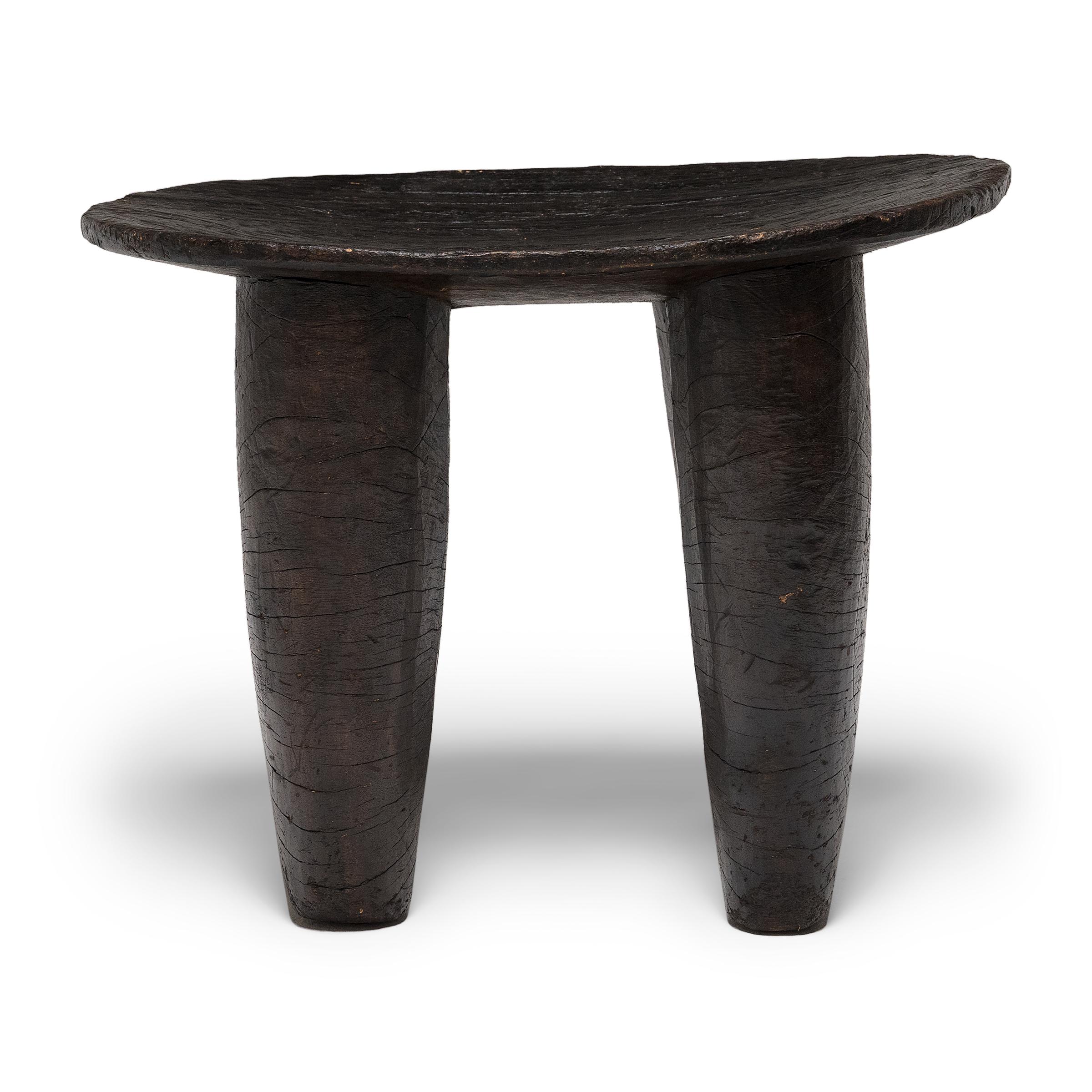 Primitive Antique African Senufo Stool, c. 1930s For Sale