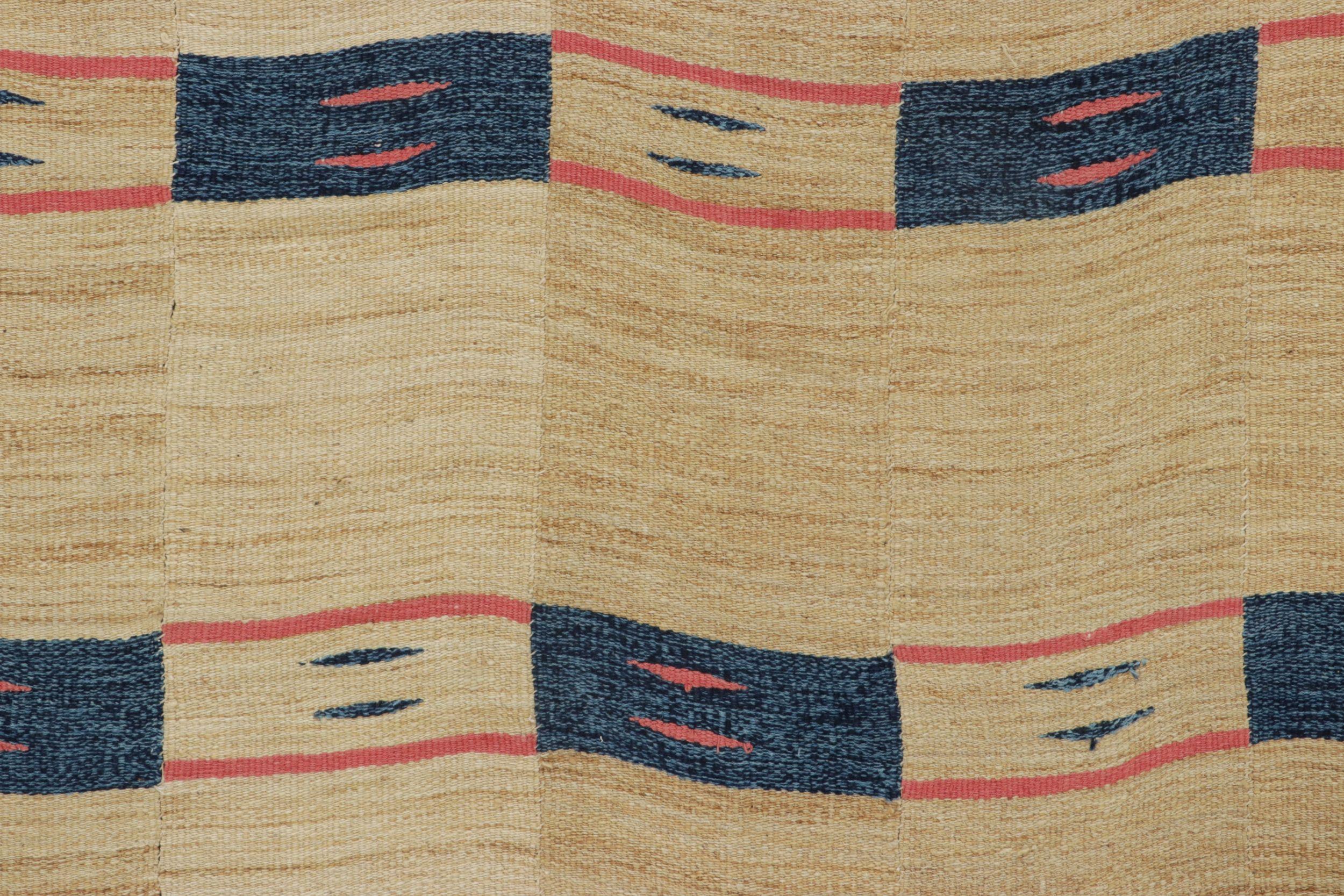 Inizio XX secolo Antico tessuto africano, Bondouku Indigo in beige e blu - Rug & Kilim in vendita