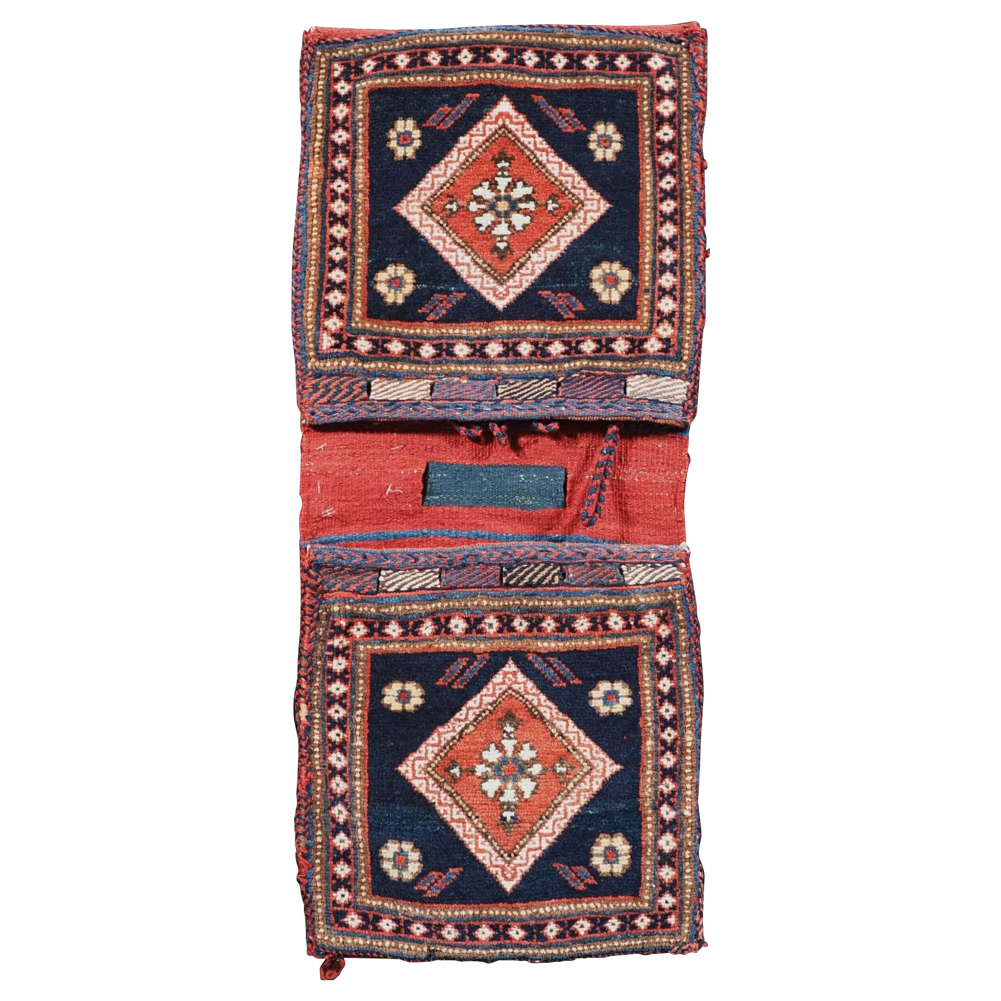 Antiguas alforjas en miniatura Afshar / Khorjin, Circa 1900 en venta