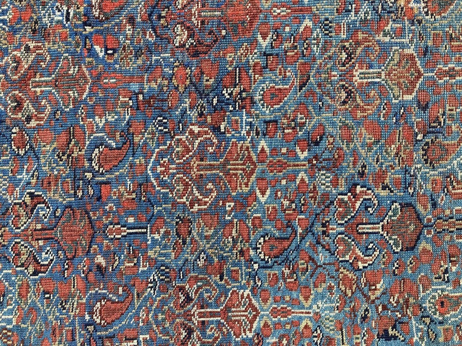 Antique Afshar Rug 1.70m x 1.42m im Angebot 6