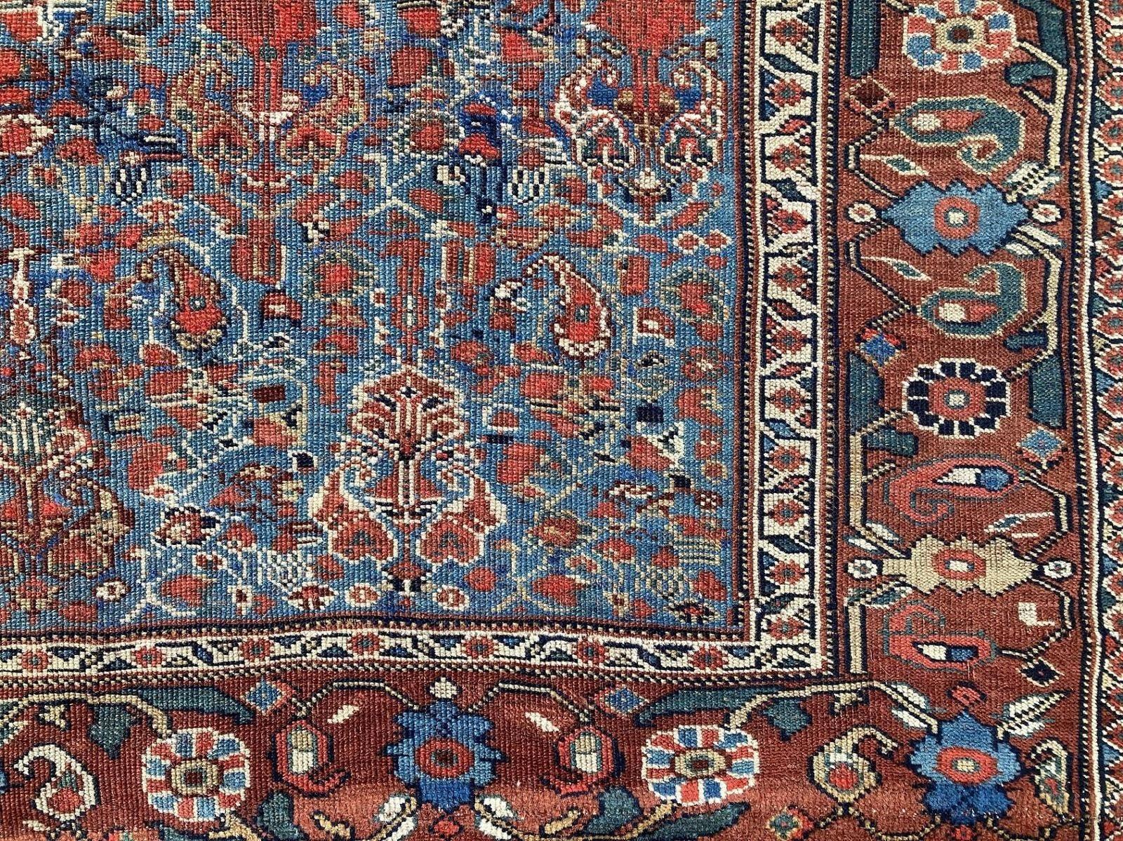 Antique Afshar Rug 1.70m x 1.42m im Angebot 1