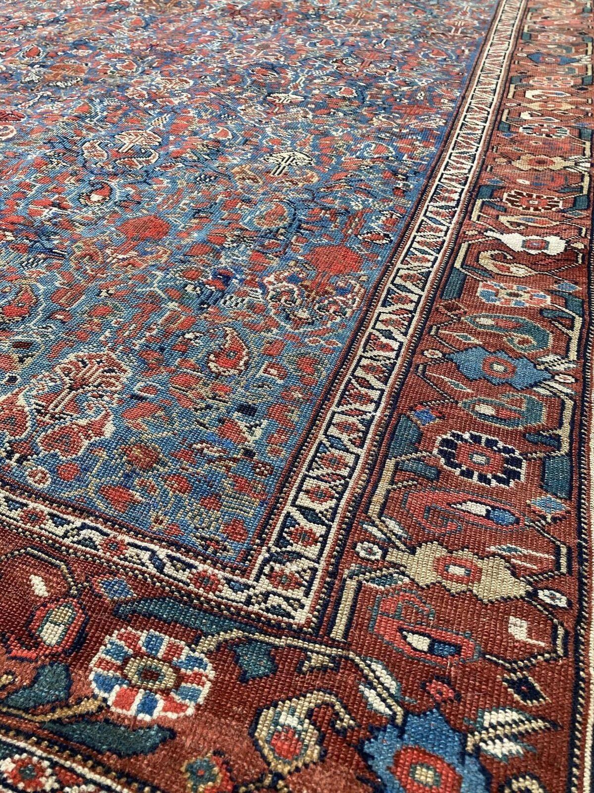 Antique Afshar Rug 1.70m x 1.42m For Sale 3