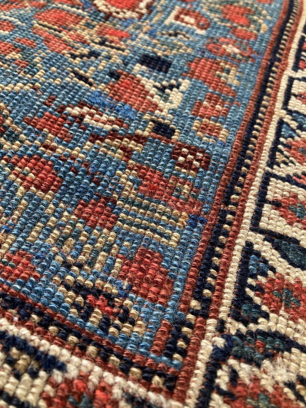 Antique Afshar Rug 1.70m x 1.42m im Angebot 4