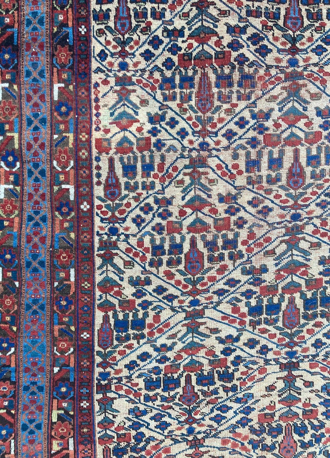 Tappeto antico Afshar 1,90m x 1,56m in vendita 7