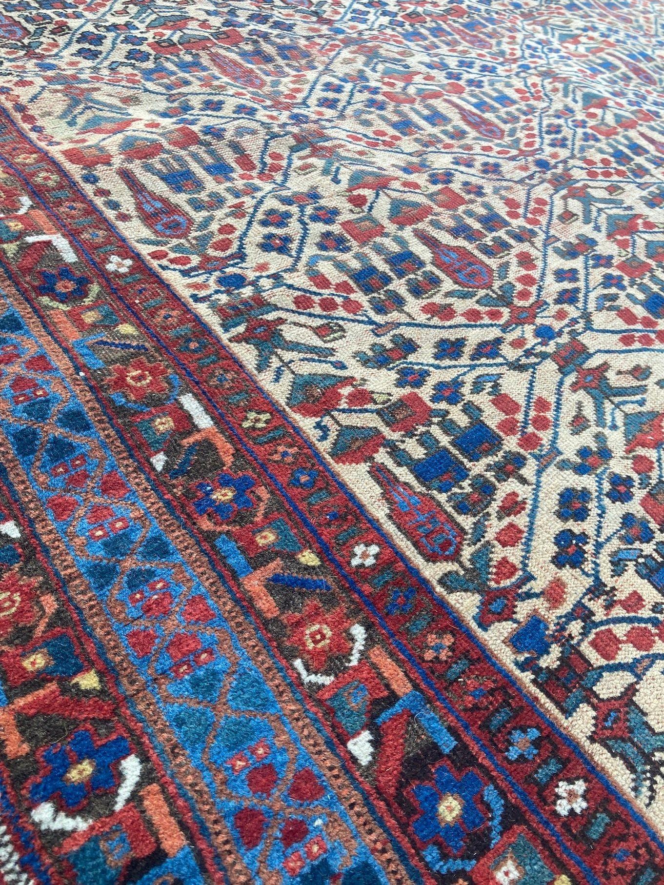 Tappeto antico Afshar 1,90m x 1,56m in vendita 9