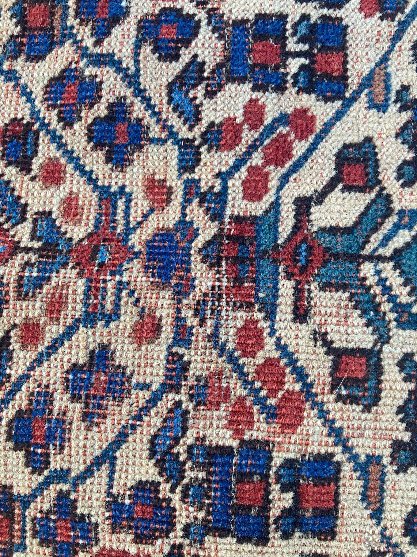 Tappeto antico Afshar 1,90m x 1,56m in vendita 14