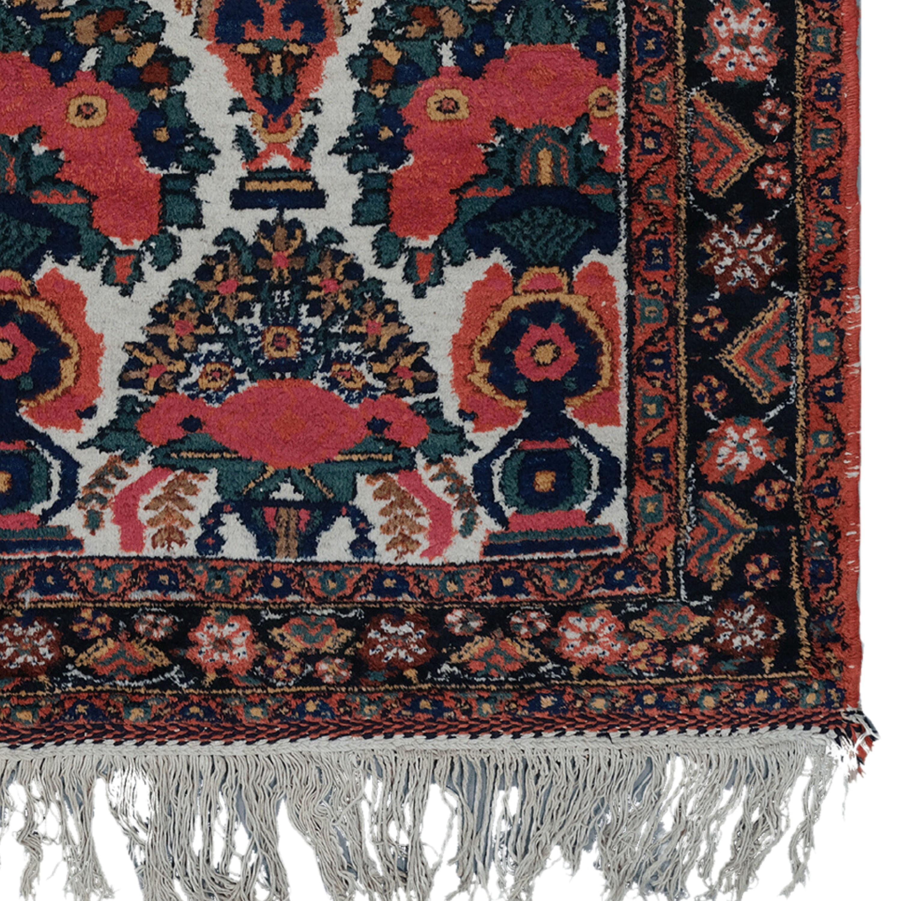 XIXe siècle Tapis antique Afshar - 19ème siècle, tapis ancien tissé à la main, tapis ancien en vente