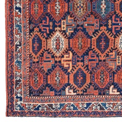 Antique Afshar Rug - 19th Century Antique Afshar Rug, Antique Rug, Vintage Rug