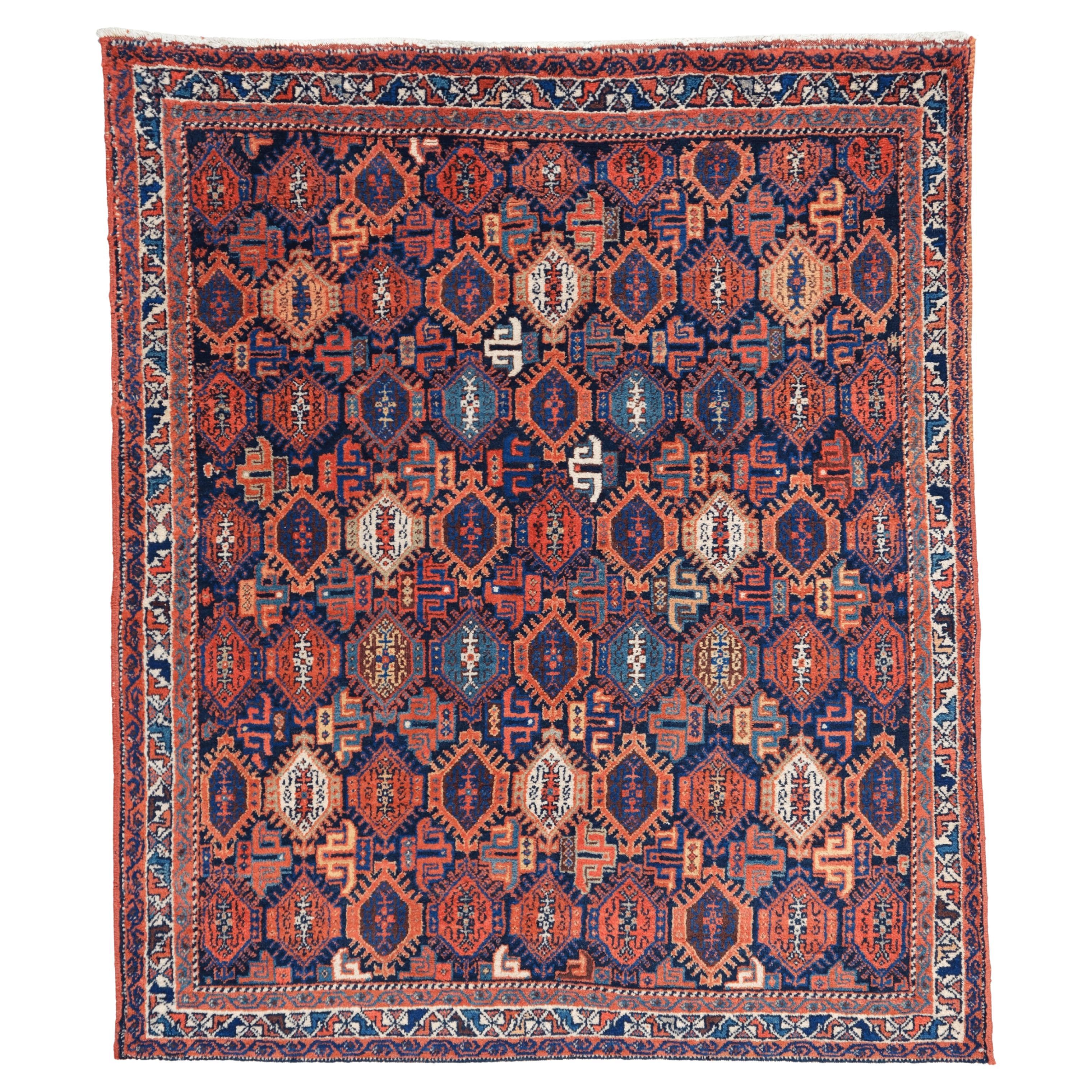 Antique Afshar Rug - 19th Century Antique Afshar Rug, Antique Rug, Vintage Rug