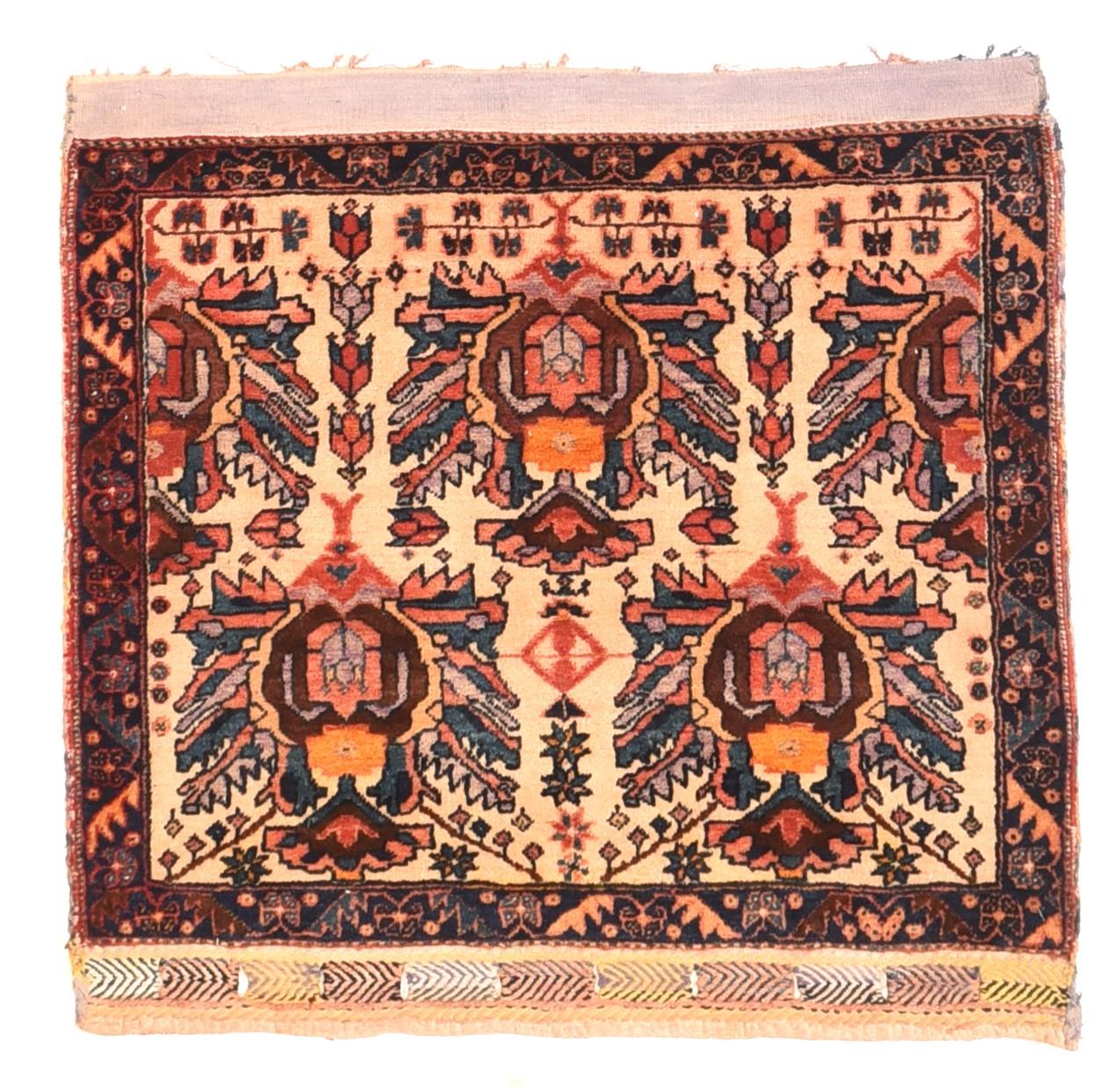 Antique Afshar Rug In Good Condition For Sale In New York, NY