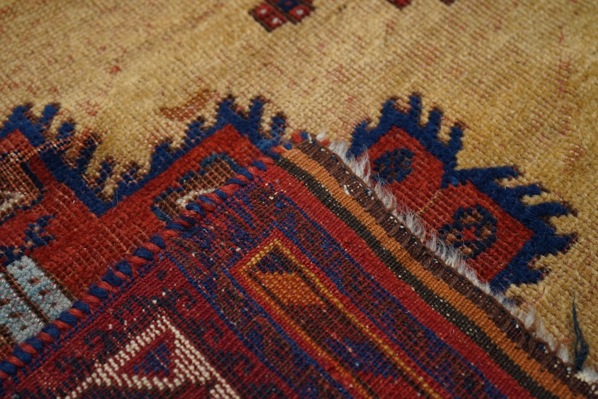 Antiker Afshar-Teppich im Angebot 4