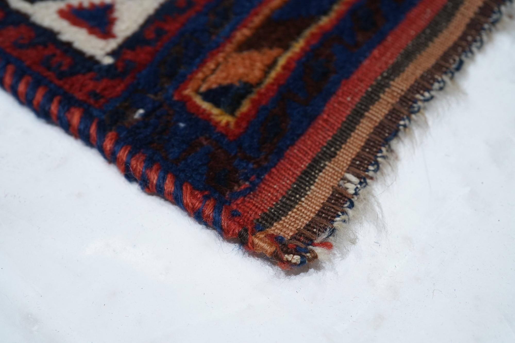 Antiker Afshar-Teppich (Persisch) im Angebot
