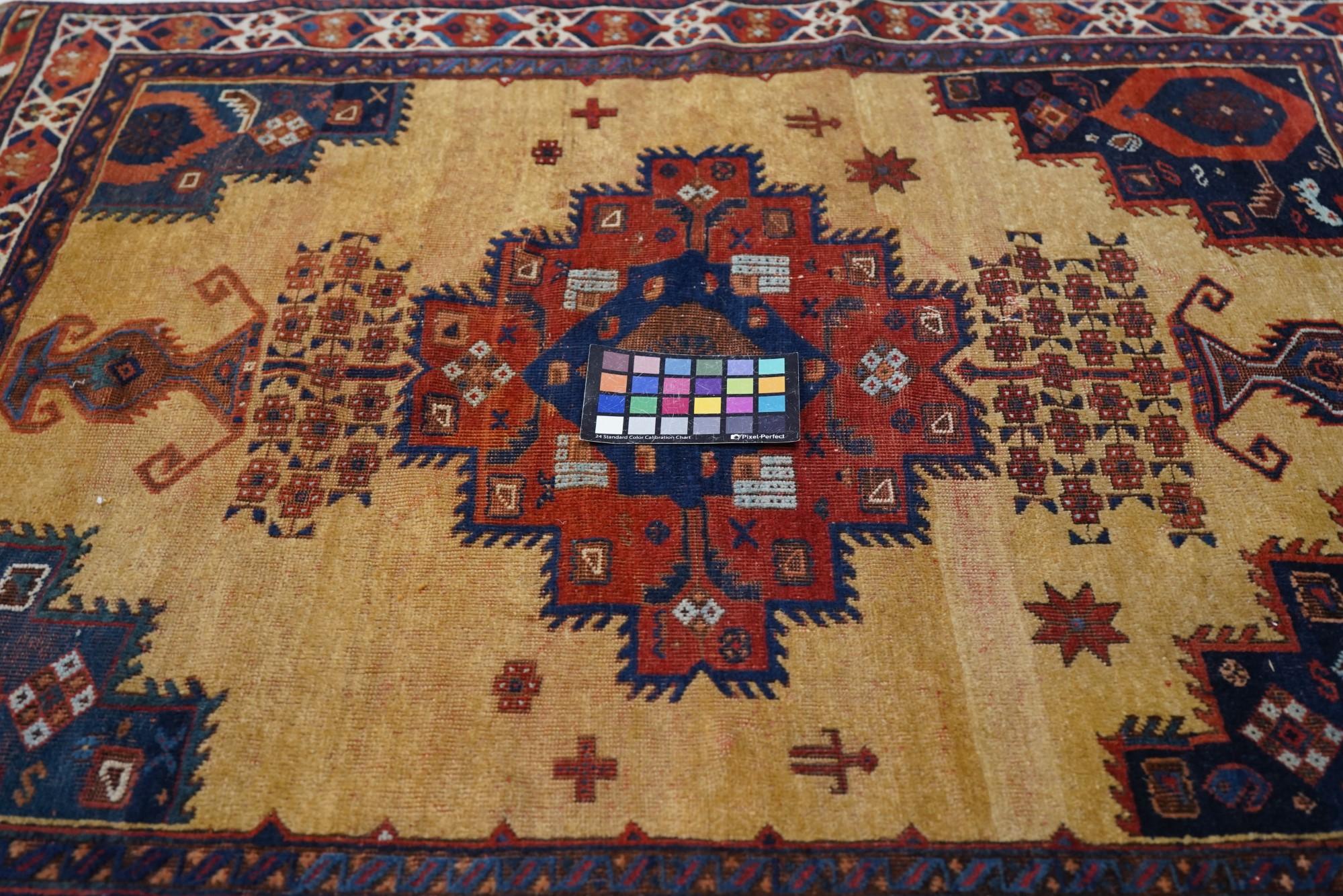 Antiker Afshar-Teppich im Angebot 3