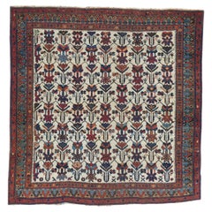 Tapis Afshar ancien de 3'5'' x 3'6'' cm