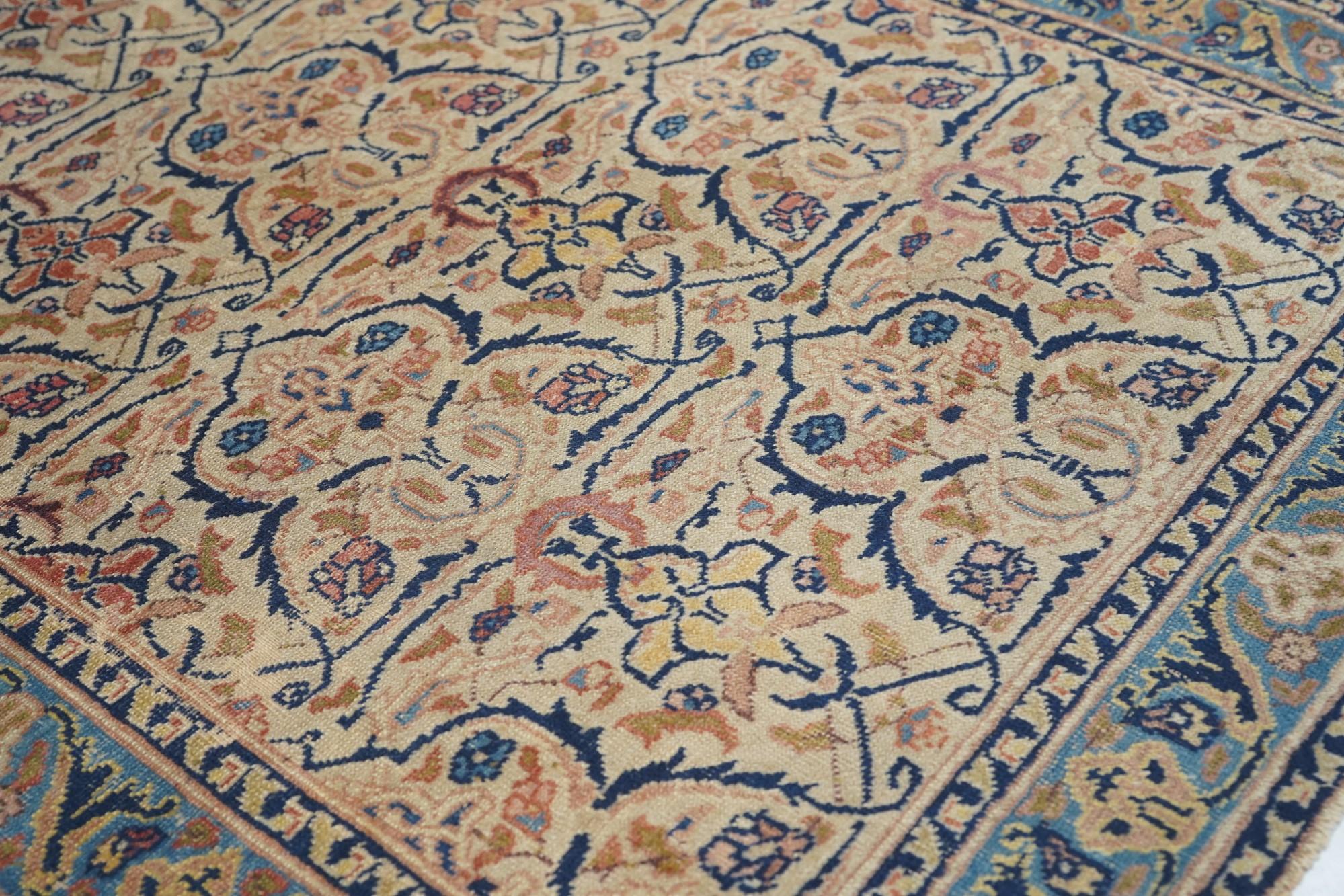 Early 20th Century Antique Afshar Rug 3'5'' x 4'6'' For Sale