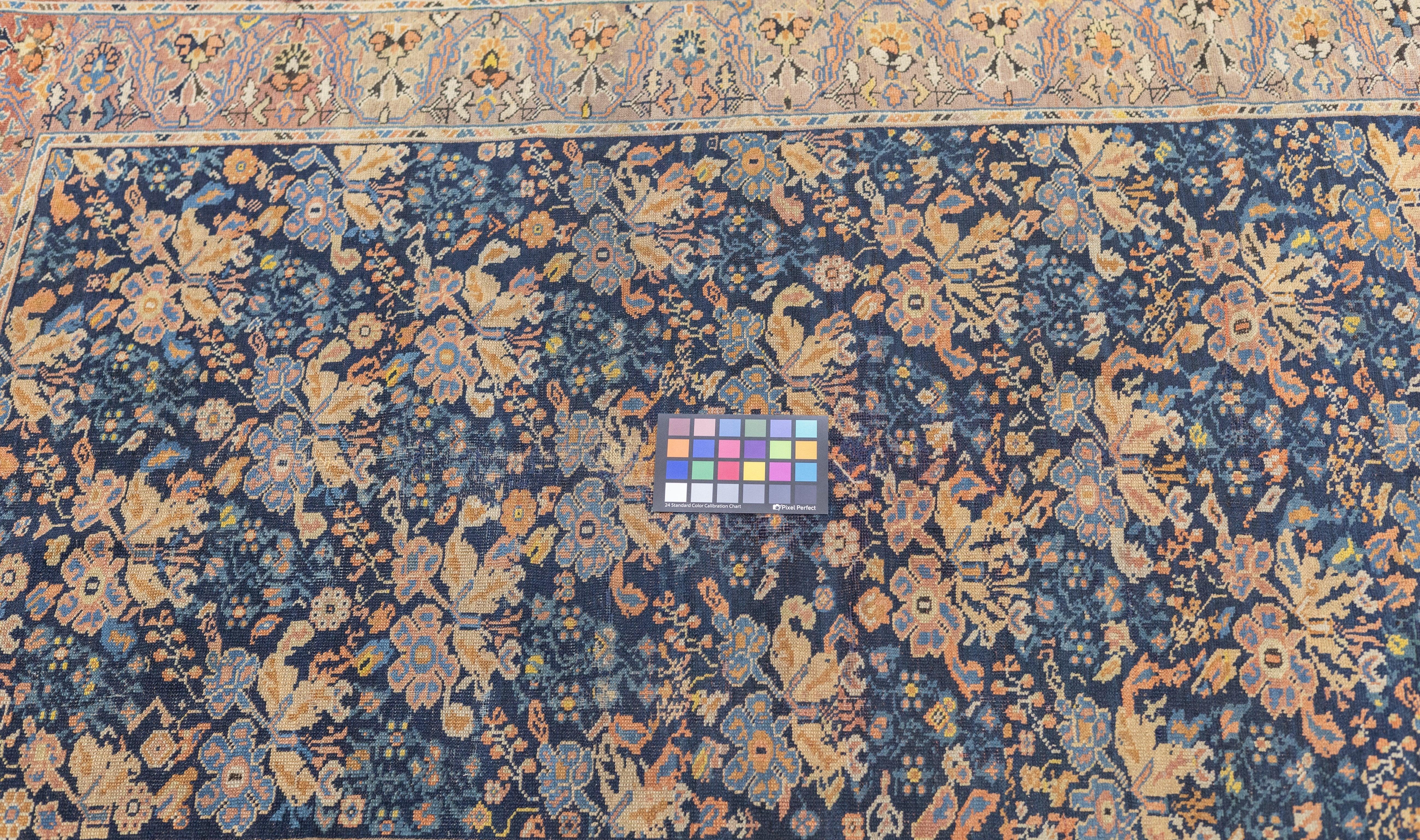 Antique Afshar Rug 4' x 5'8'' For Sale 3