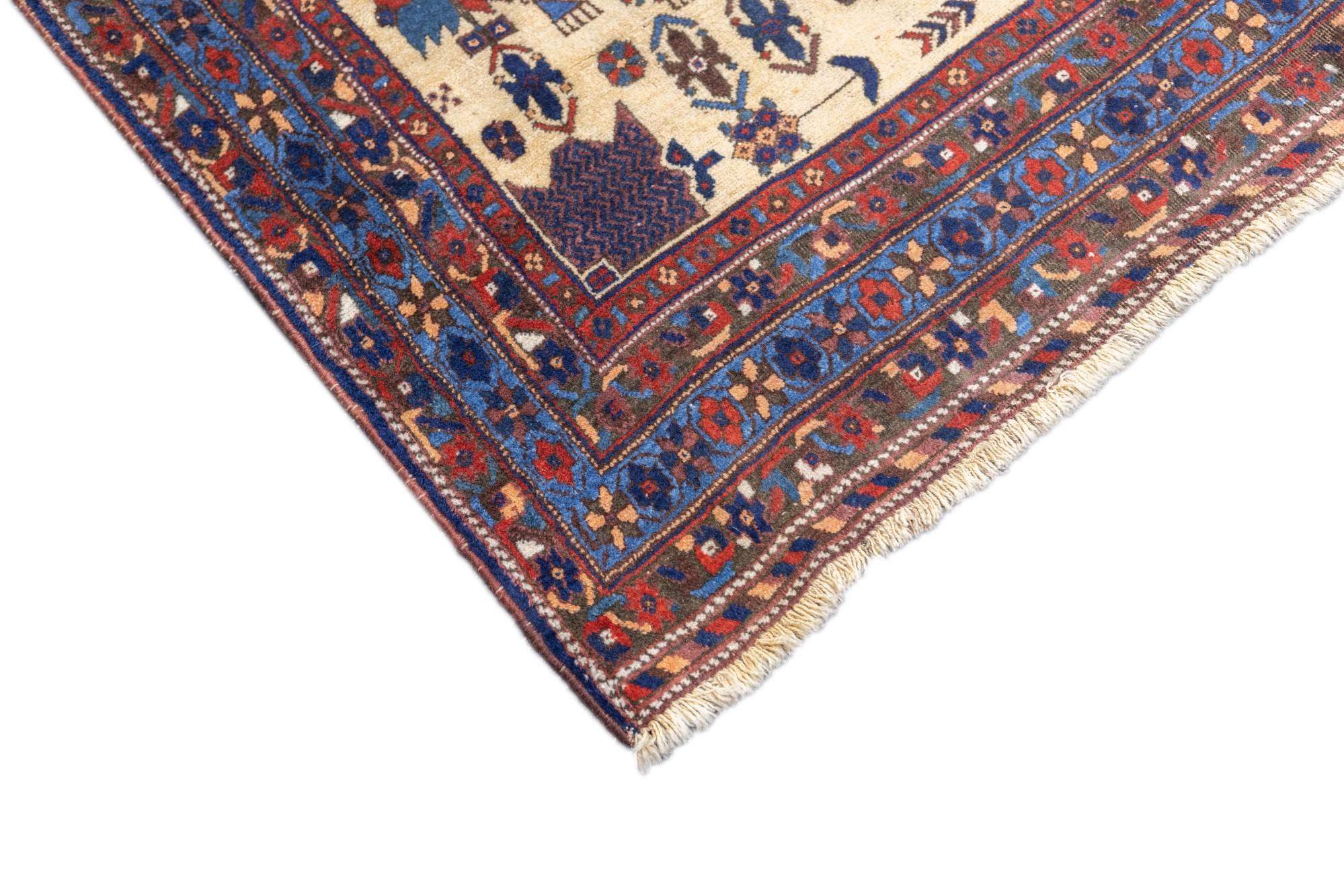 Antiker Afshar-Teppich 4'11'' x 6'1'' (Persisch) im Angebot
