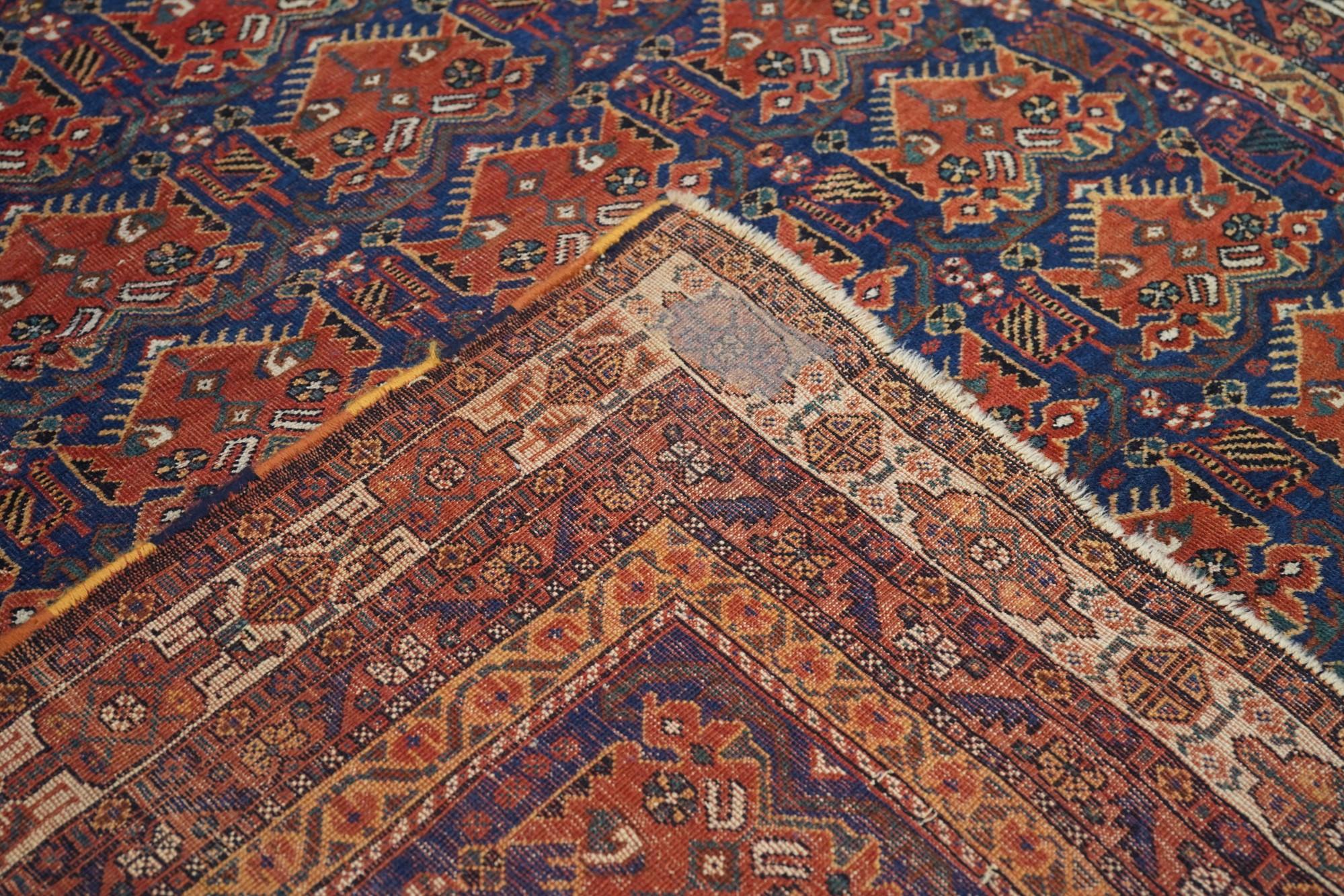 Antiker Afshar-Teppich im Angebot 3