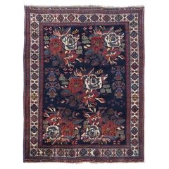 Antiker Afshar-Teppich 4'3'' x 5'5''