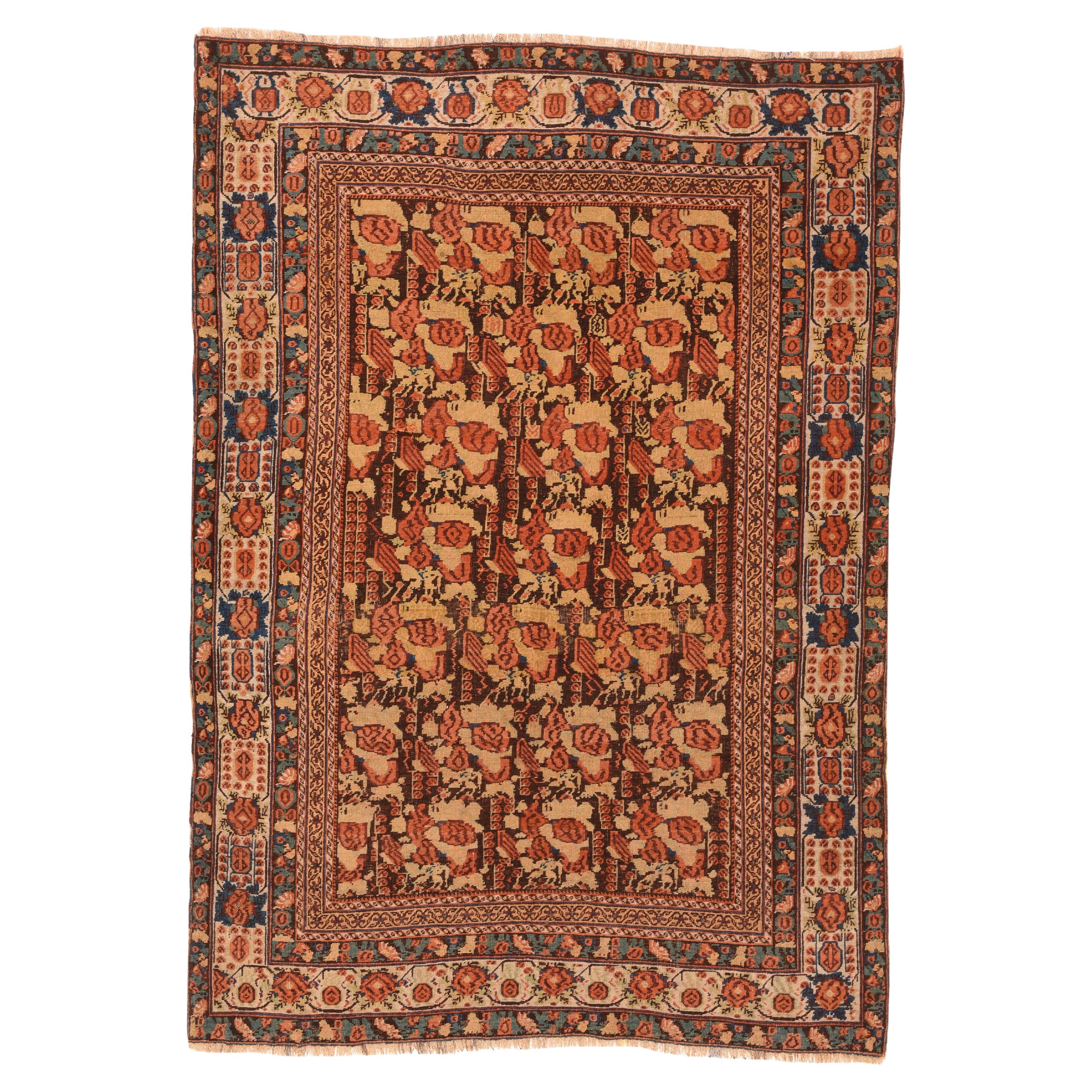 Antique Afshar Rug