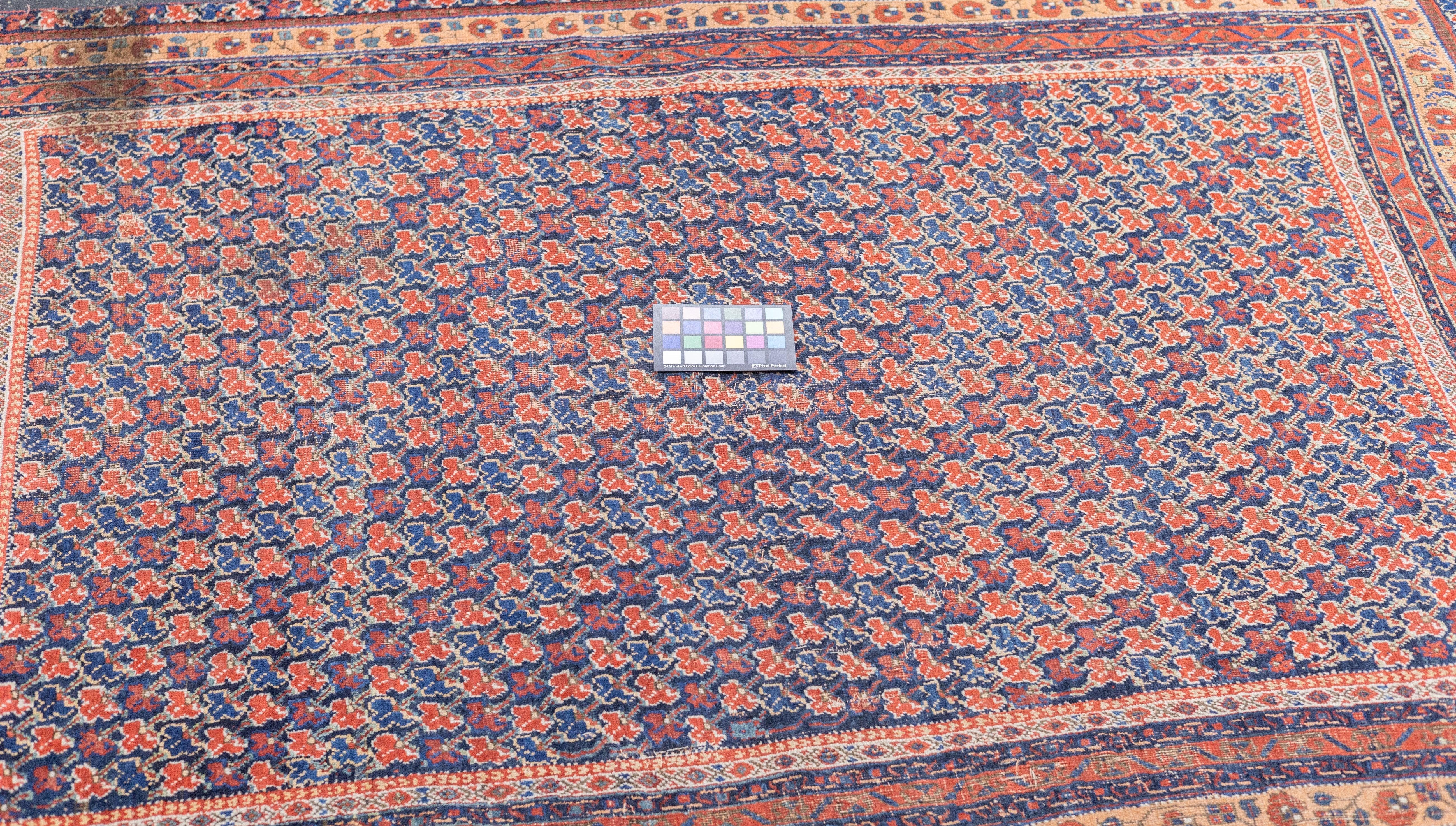 Antique Afshar Rug 4'7'' x 6'9'' For Sale 1