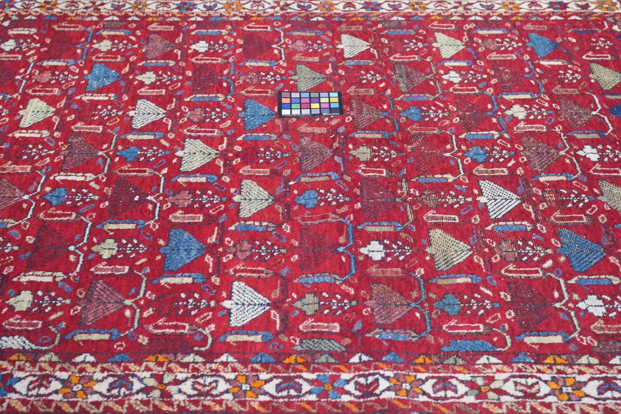 Antique Afshar Rug For Sale 3