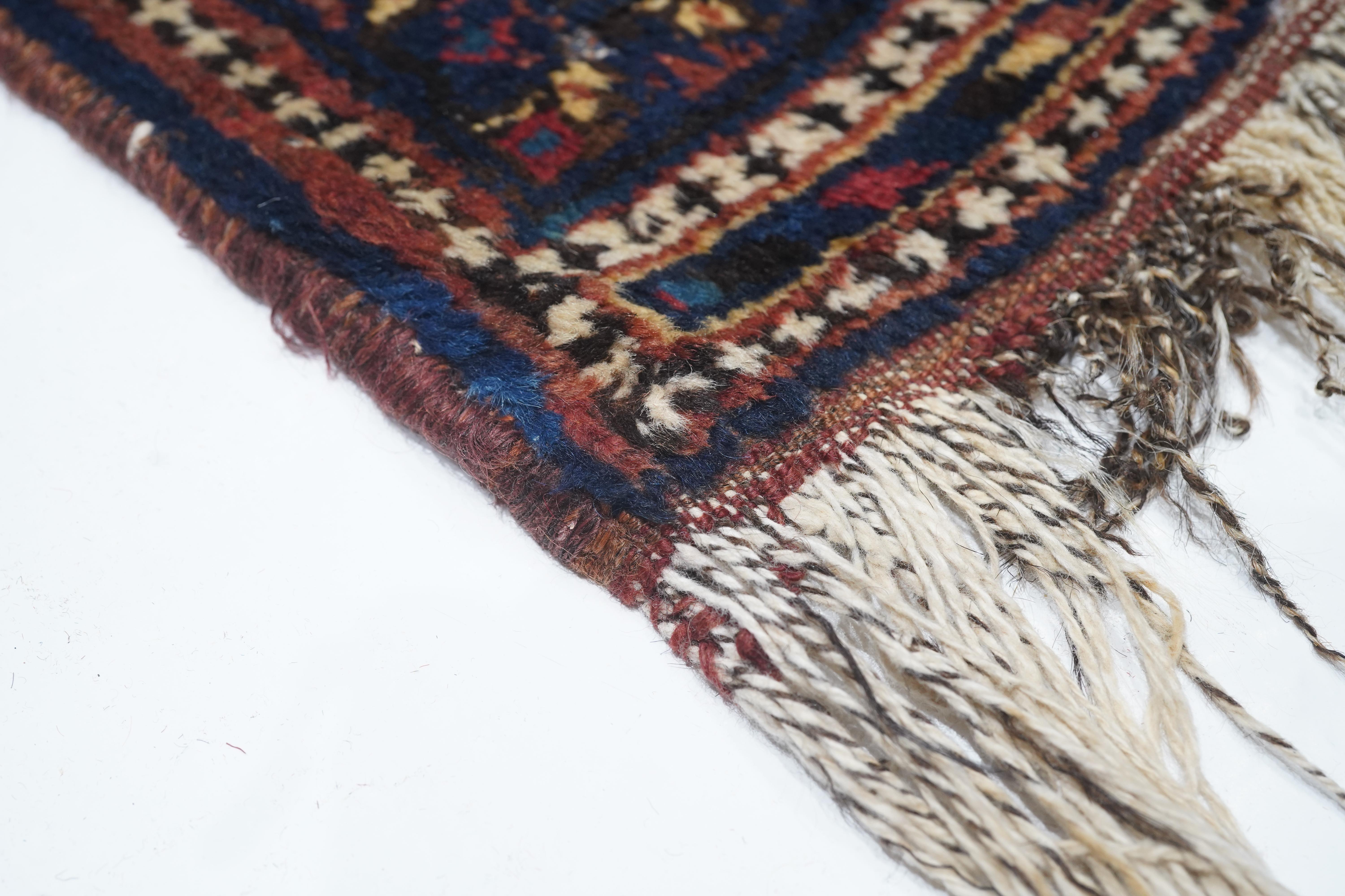 Perse Tapis Afshar antique 5'0'' x 6'4'' en vente