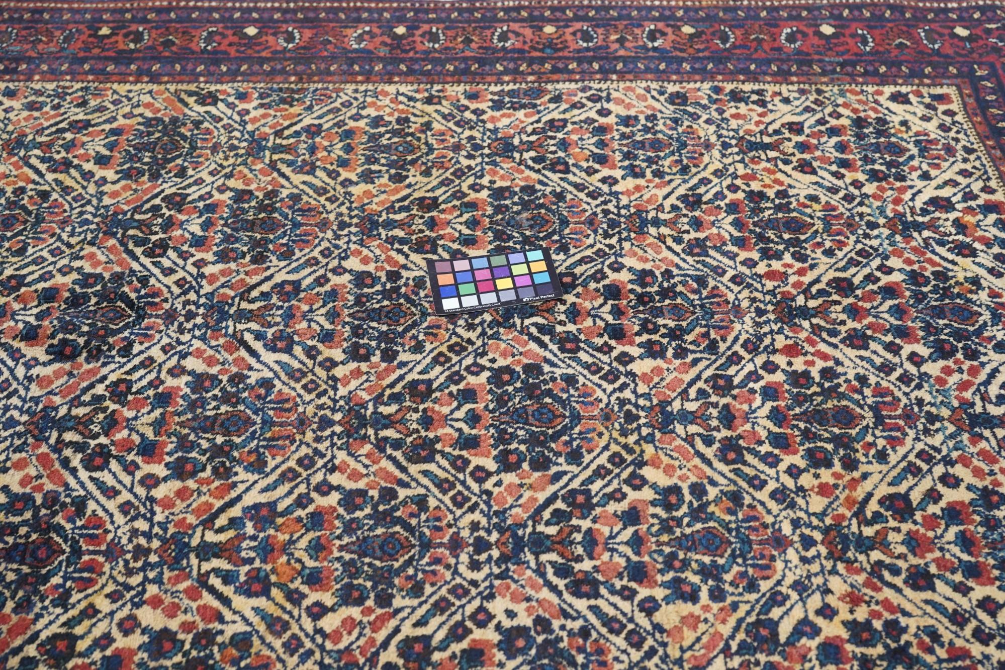 Tapis Afshar antique 5'0'' x 6'4'' en vente 2