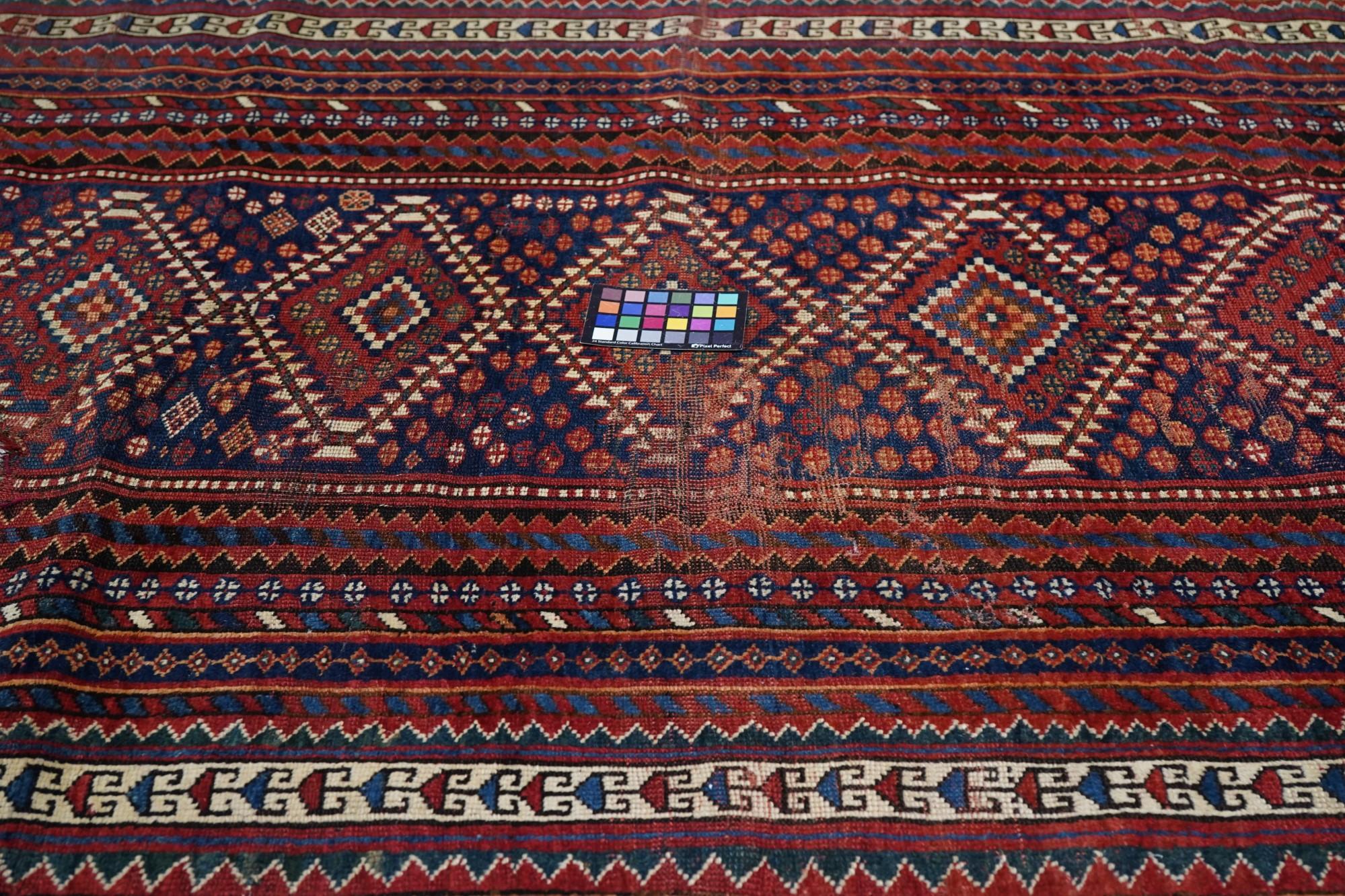 Antique Afshar Rug For Sale 4