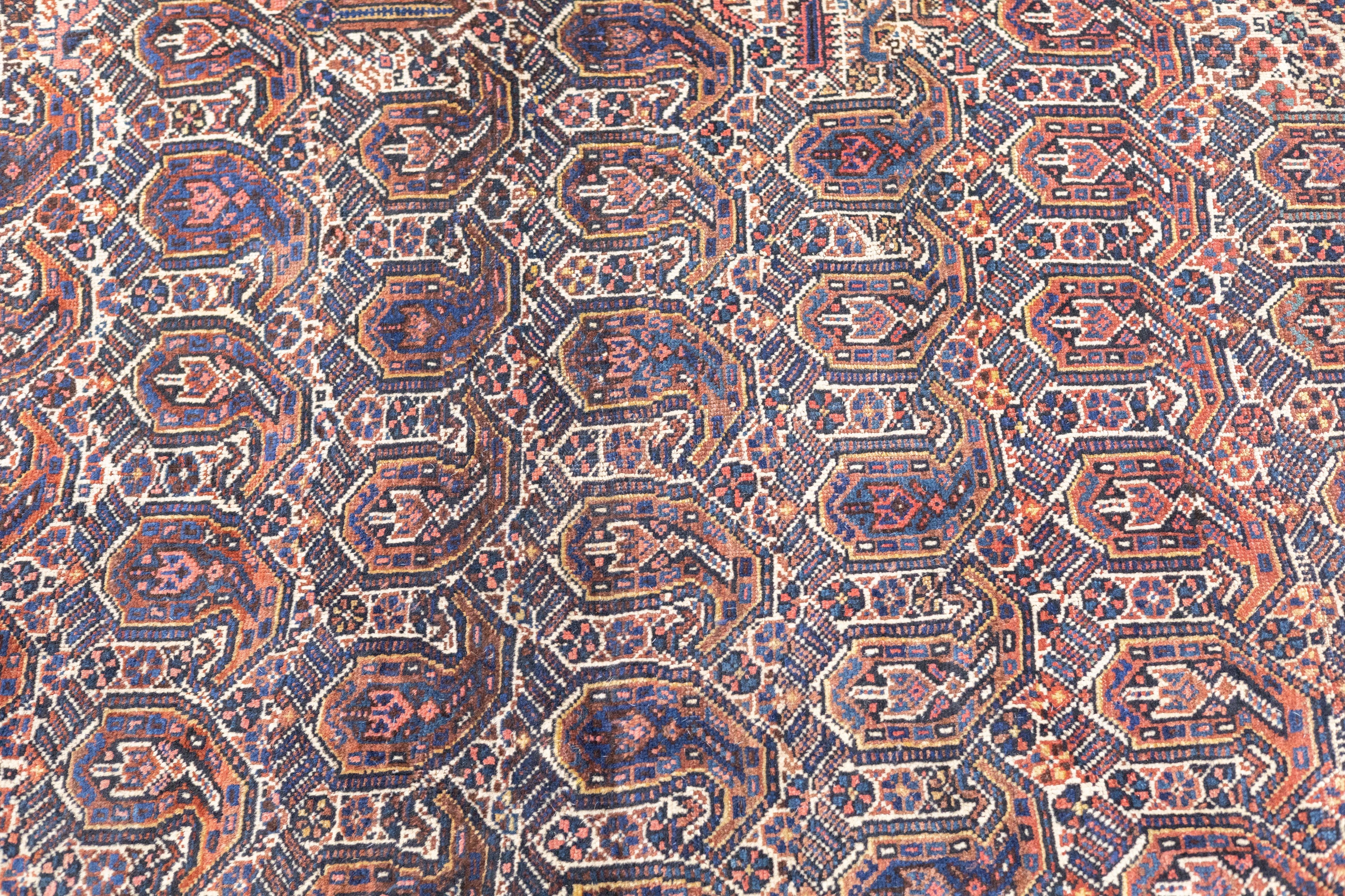 Antique Afshar Rug 5'2'' x 6'0