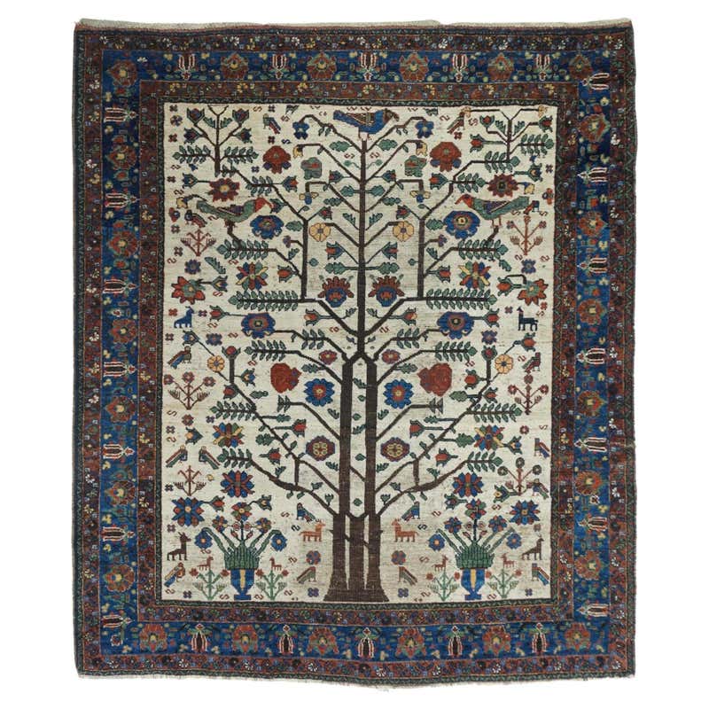 Antique Afshar Rug For Sale at 1stDibs