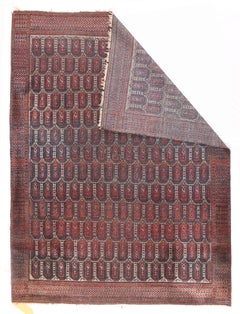 Antiker Afshar-Teppich 6'1'' x 7'11''.