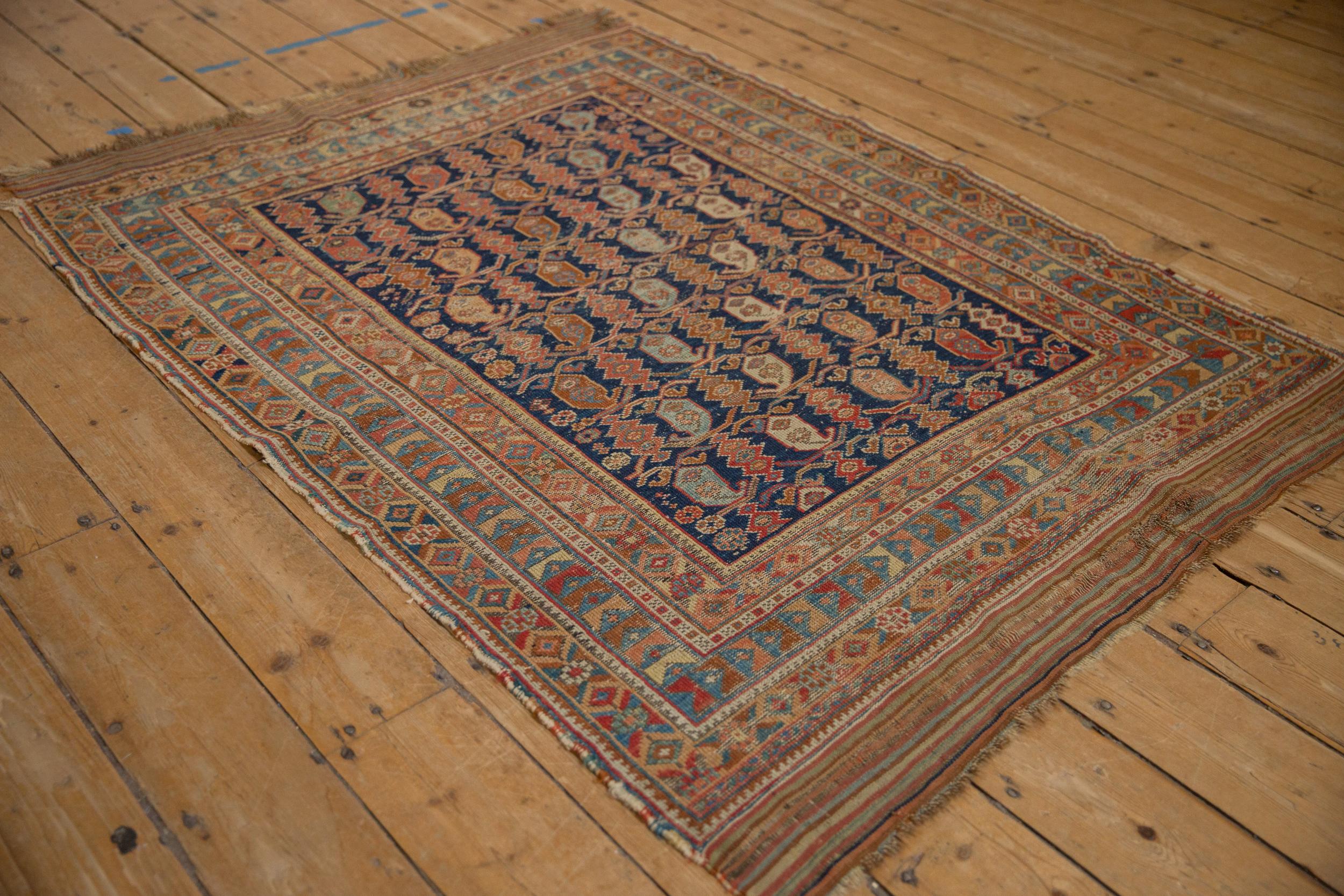 Antiker Afshar-Teppich im Angebot 3