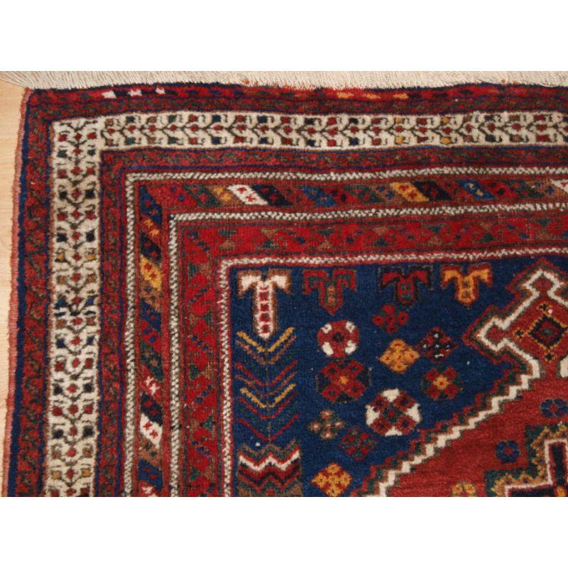 Asian Antique Afshar Rug of Classic Design For Sale