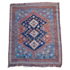 Antique Afshar Square Carpet