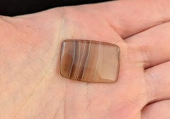 Antique Agate cabochon, loose gemstone