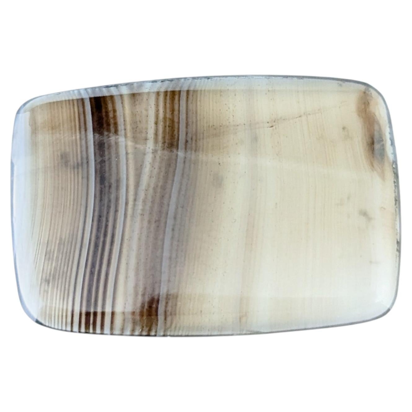 Antique Agate cabochon, loose gemstone