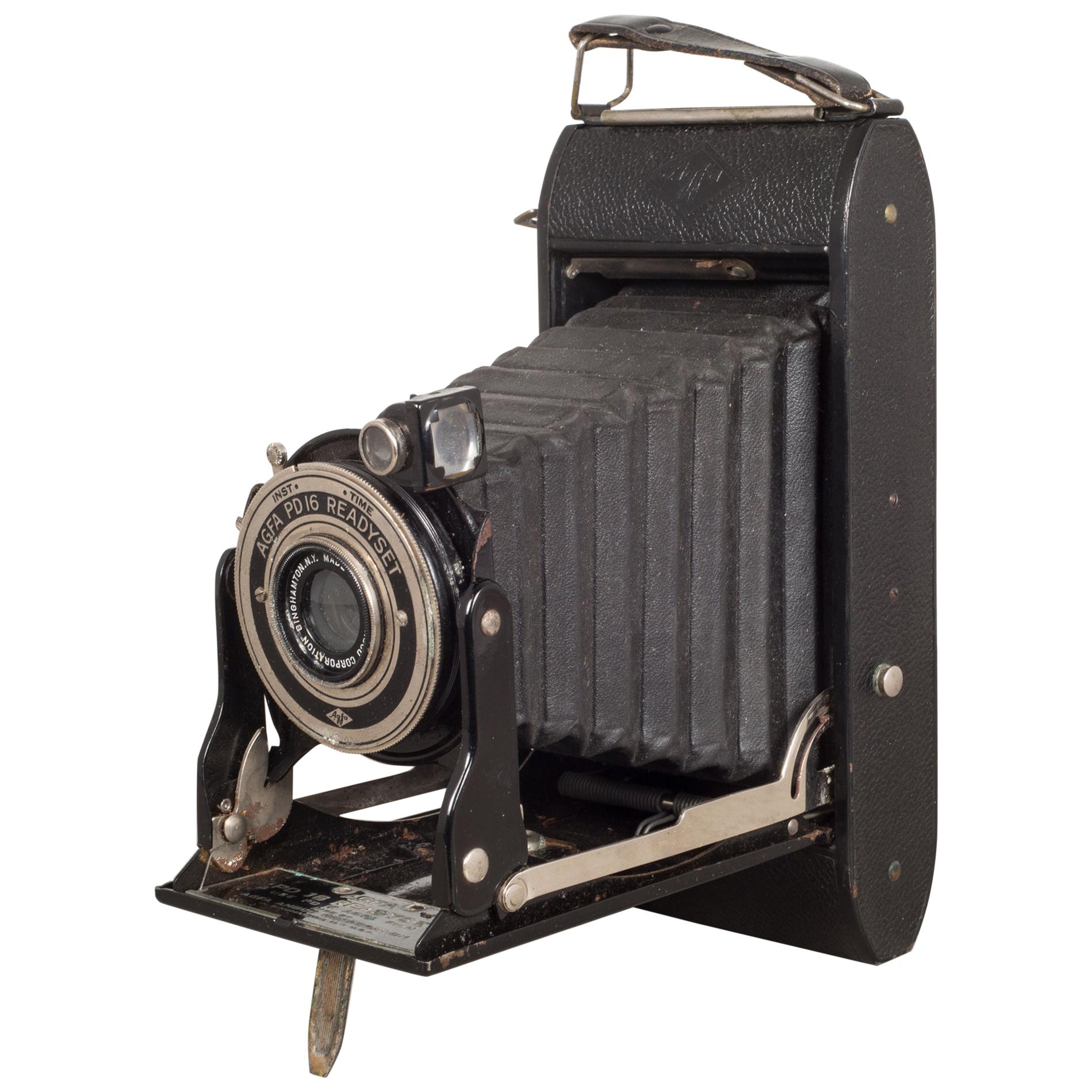 Antique Agfa PD16 Readyset Folding Camera, circa 1935