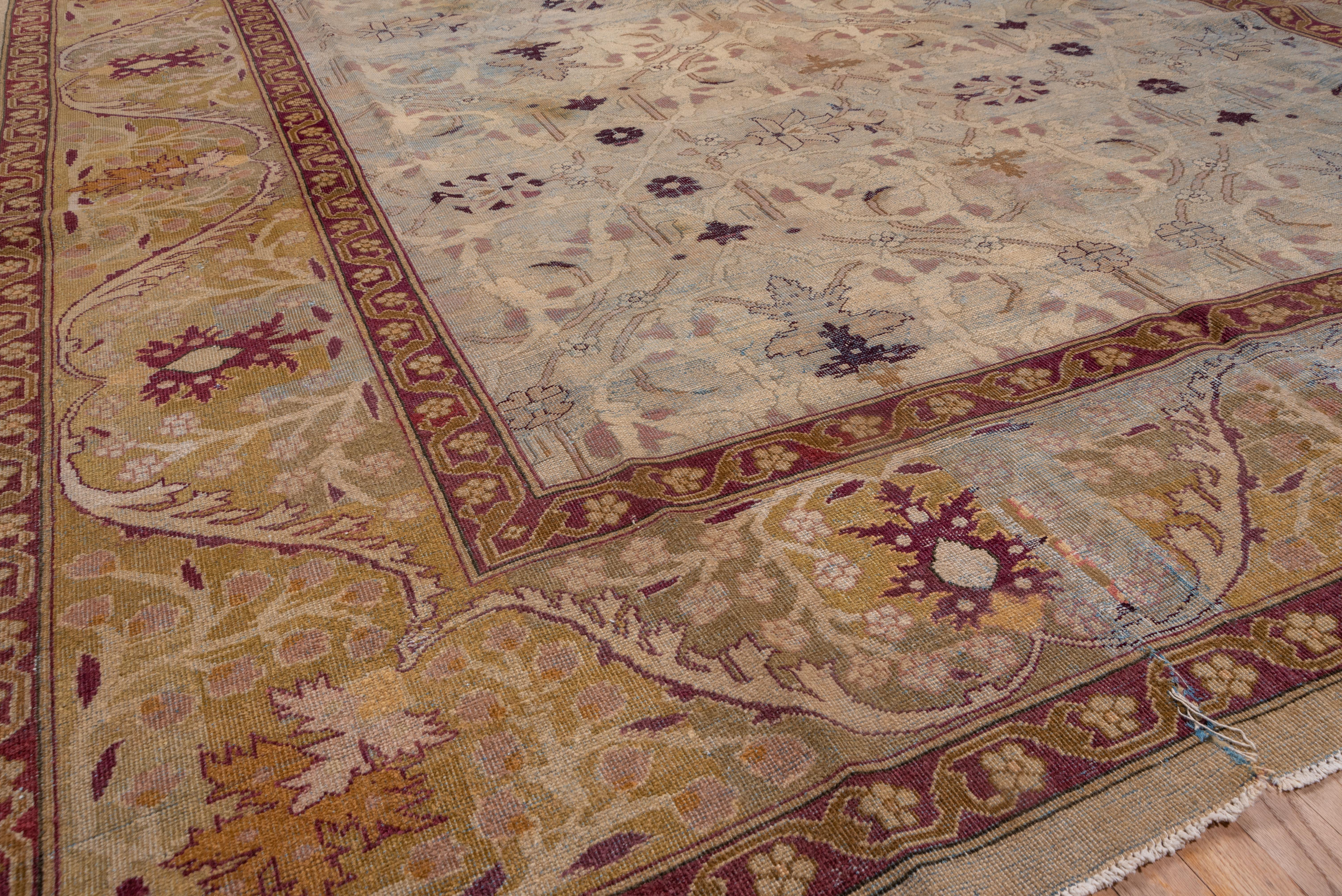 Antique Agra Carpet, circa 1900s 1