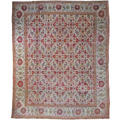 Antique Agra Carpet, India