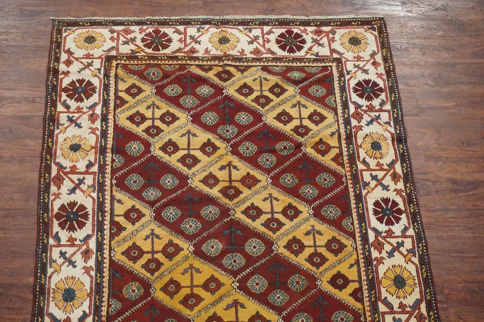 Hand-Knotted Antique Agra, circa 1880 For Sale