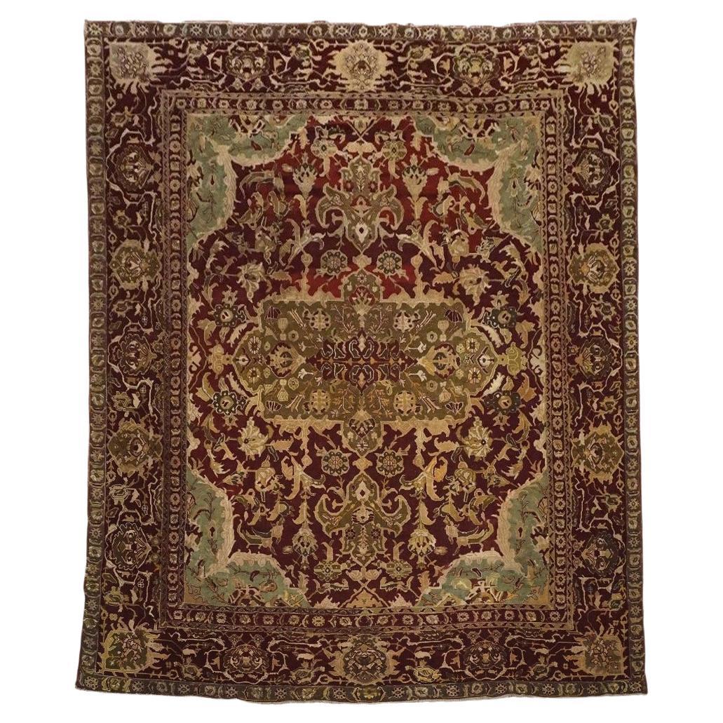 Antique Agra, circa 1880 For Sale